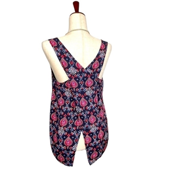 Lucky Brand Red White & Blue Tank Top. Summer Top. Size M - Picture 4 of 6